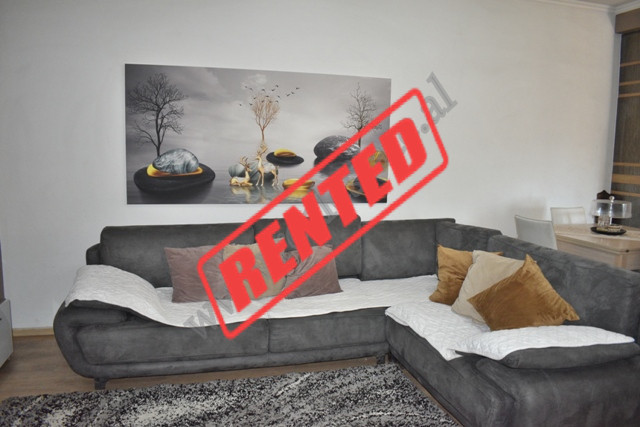Apartment for rent in 4 Deshmoret street near Dibra street in Tirana.
It is located on the 7th floo